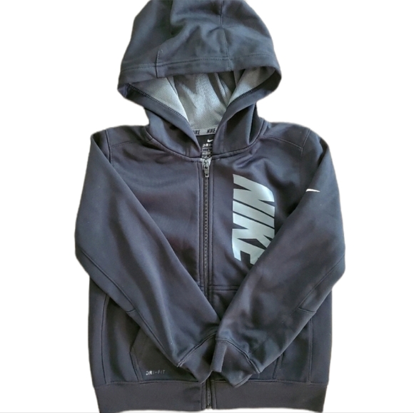 Nike Dri-Fit Full Zip-up Hoodie Size 6/7